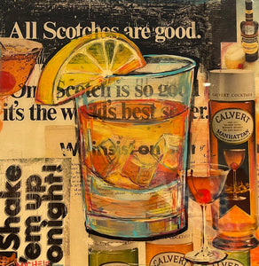 Michele Boshar Original Painting "All Scotches"