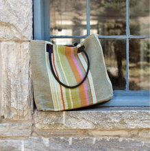 Load image into Gallery viewer, Dash &amp; Albert - Stone Soup Woven Cotton Tote Bag
