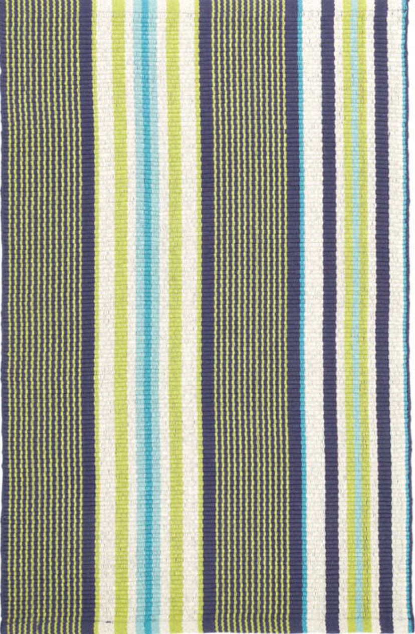 Dash & Albert - Asher Stripe Woven Cotton Rug