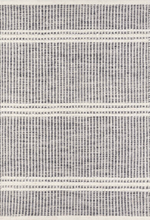 Load image into Gallery viewer, Dash &amp; Albert - Malta Grey Woven Wool Rug
