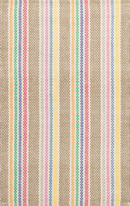 Dash & Albert - Tempi Stripe Woven Cotton Rug