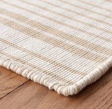 Load image into Gallery viewer, Dash &amp; Albert - Guilford Wheat Woven Cotton Rug
