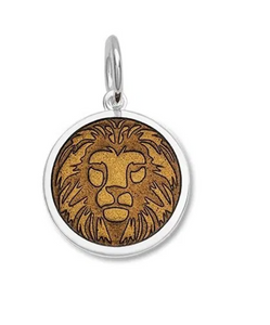 LOLA - Lion Pendant - Bronze