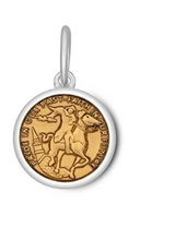 Load image into Gallery viewer, LOLA - Patriot Pendant - Gold Vermeil
