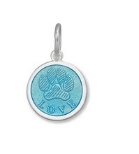 Load image into Gallery viewer, LOLA - Paw Print Pendant - Light Blue
