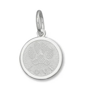 Load image into Gallery viewer, LOLA - Paw Print Pendant - Alpine White
