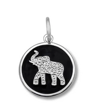 Load image into Gallery viewer, LOLA - Elephant Pendant - Black
