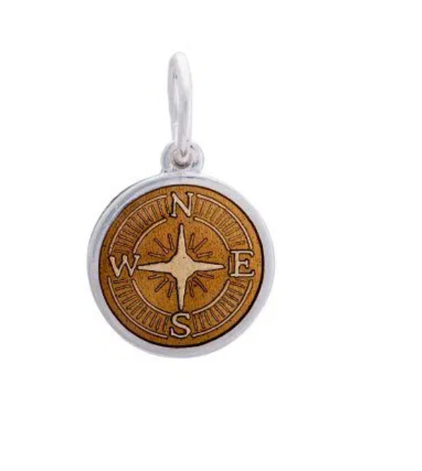 LOLA - Compass Rose Pendant - Bronze
