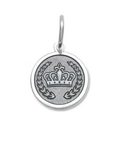 Load image into Gallery viewer, LOLA - Crown Pendant - Pewter
