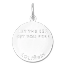 Load image into Gallery viewer, LOLA - Whale Tail Pendant - Alpine White
