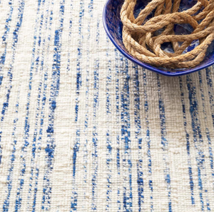 Dash & Albert - Echo Blue Loom Knotted Wool Rug