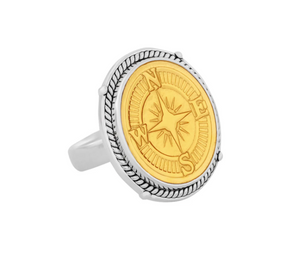 LOLA - Compass Gold Center Ring
