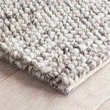 Load image into Gallery viewer, Dash &amp; Albert - Neils Grey Woven Wool/Viscose Rug
