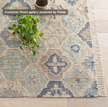 Load image into Gallery viewer, Dash &amp; Albert - Pali Blue Woven Jute Rug
