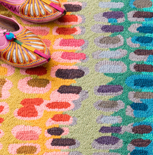 Load image into Gallery viewer, Dash &amp; Albert - Paint Chip Multi Micro Hooked Wool Rug
