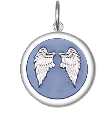LOLA - Angel Wings Pendant - Lavender
