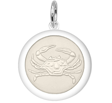 LOLA - Crab Pendant - Ivory