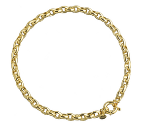 LOLA - Gold Rolo Necklace