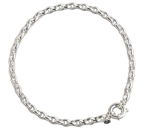 LOLA - Silver Rolo Necklace